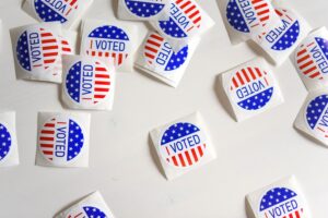 I Voted-Sticker zur US Wahl