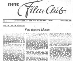 Der Filmclub Münster in neuem Gewand