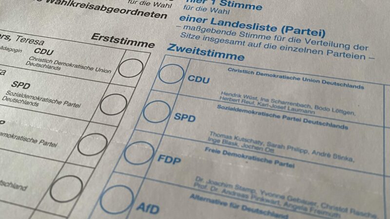 Wahlzettel 1x1 - Was wird eigentlich gewählt?