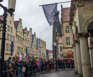 Radio Q vor Ort: Großdemo gegen den AfD-Neujahrsempfang 2024