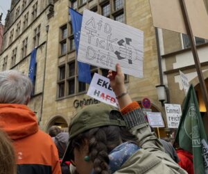 Kommentar: Das Lagerfeuer an der Brandmauer